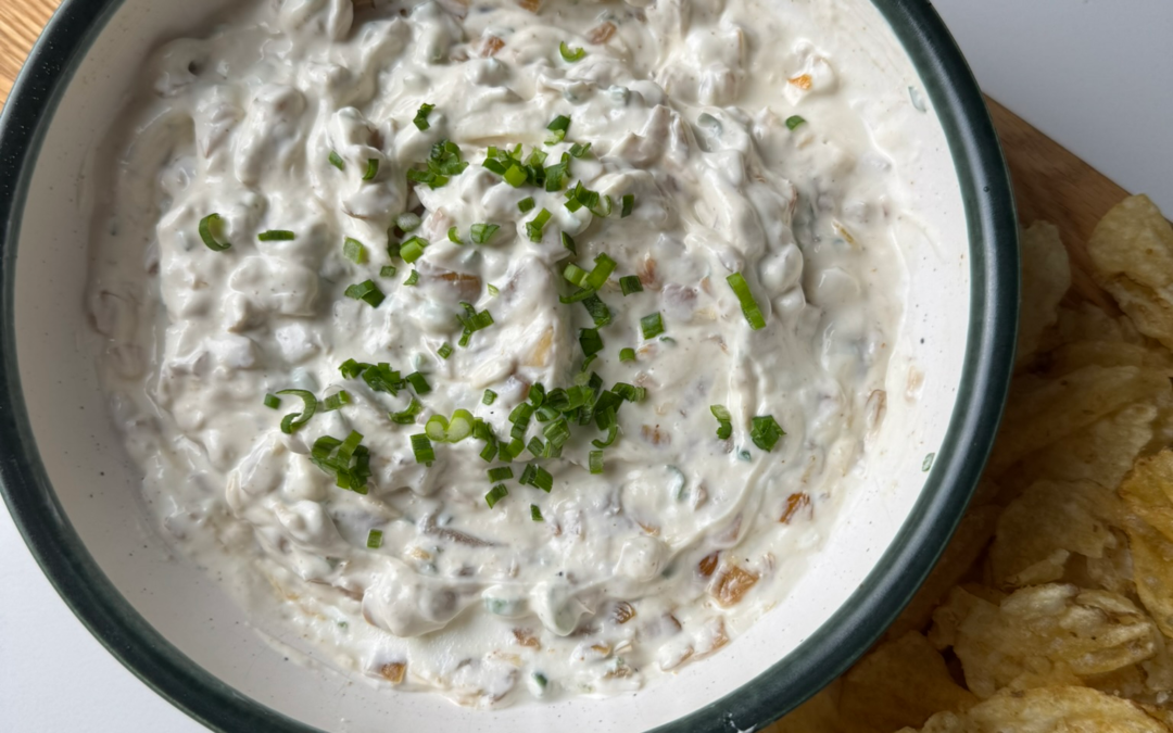 Healthier Caramelized Onion Dip
