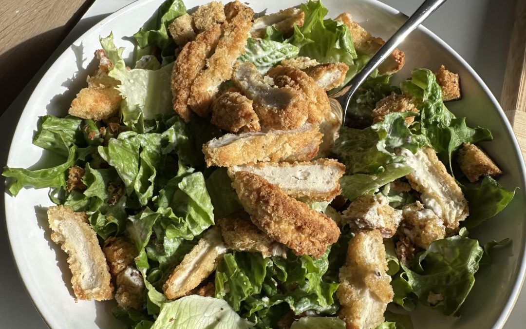 Chicken Nugget Caesar Salad