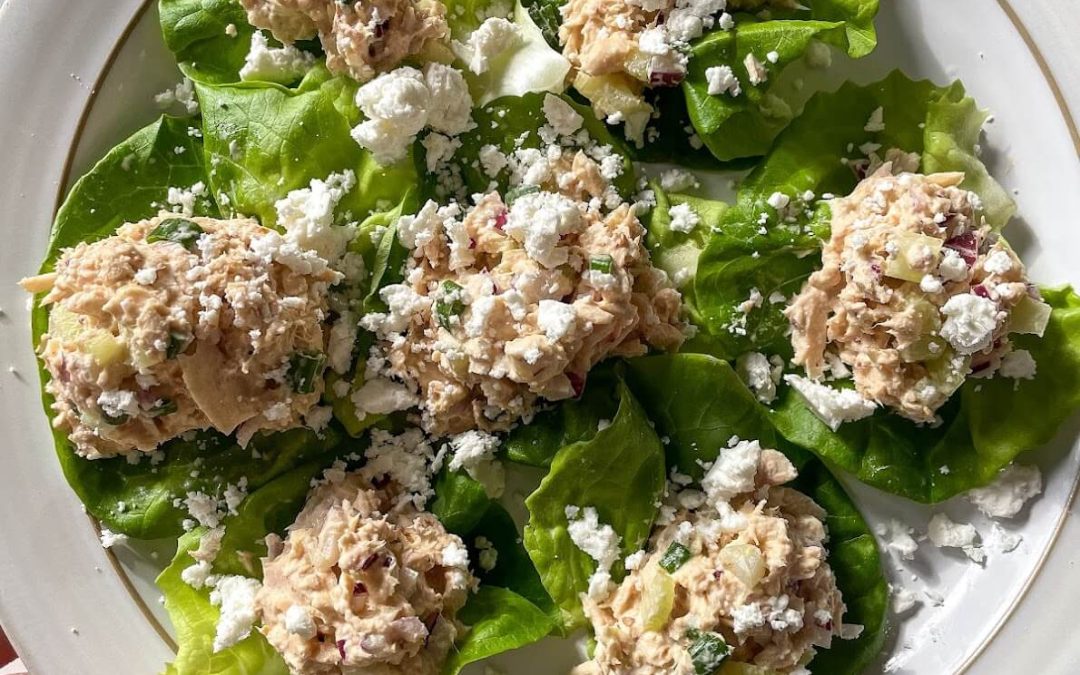 Tuna Salad Lettuce Cups
