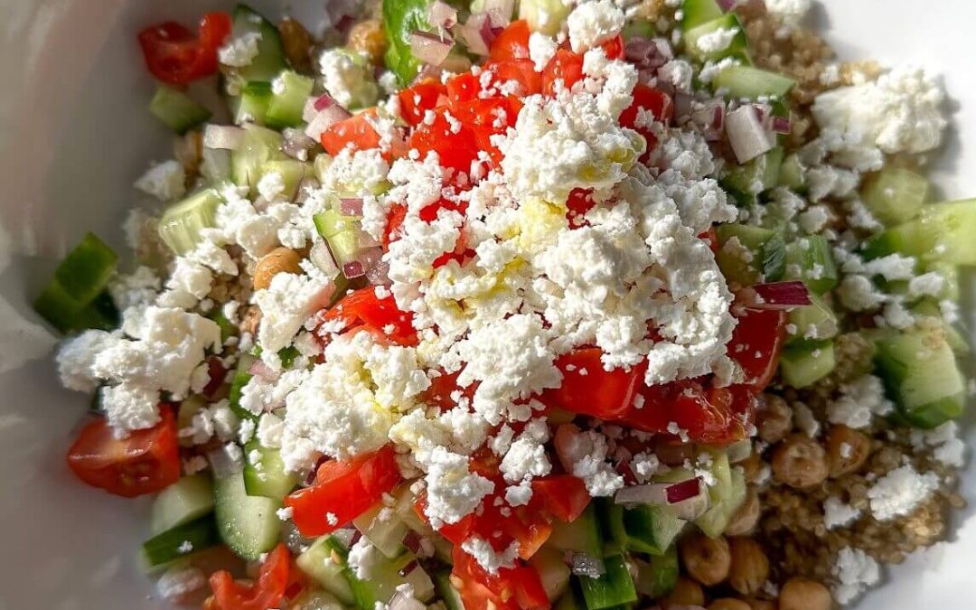 Tzatziki Quinoa Bowls