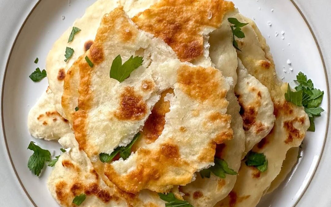 Homemade Yogurt Naan