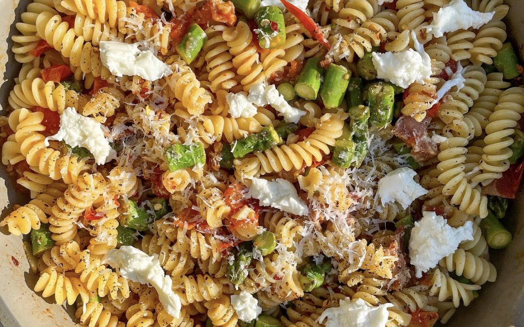 Asparagus Bacon Pasta