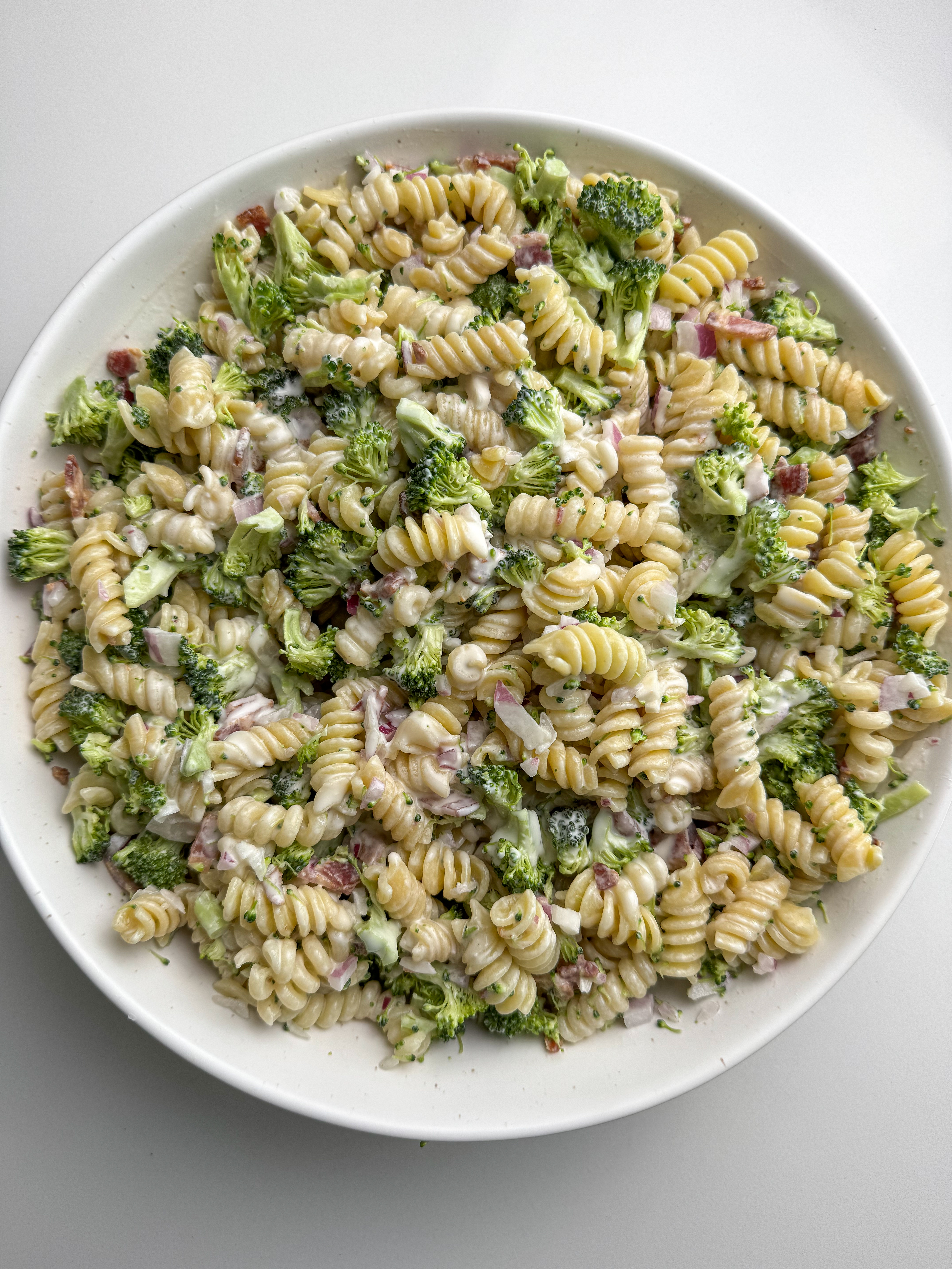 Broccoli Bacon Pasta Salad