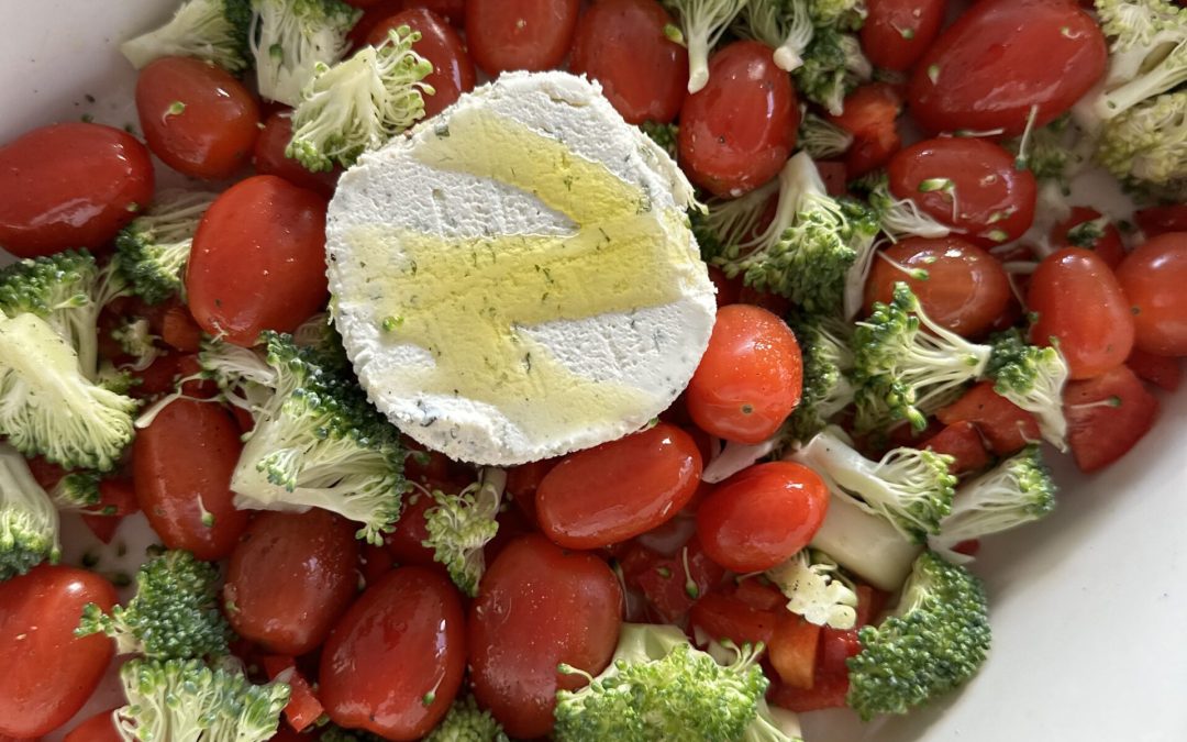 Roasted Vegetable Boursin Pasta
