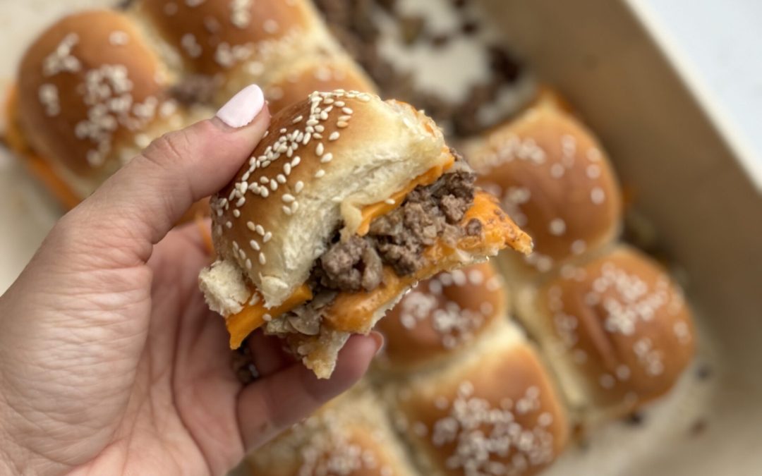 Game Day Cheeseburger Sliders