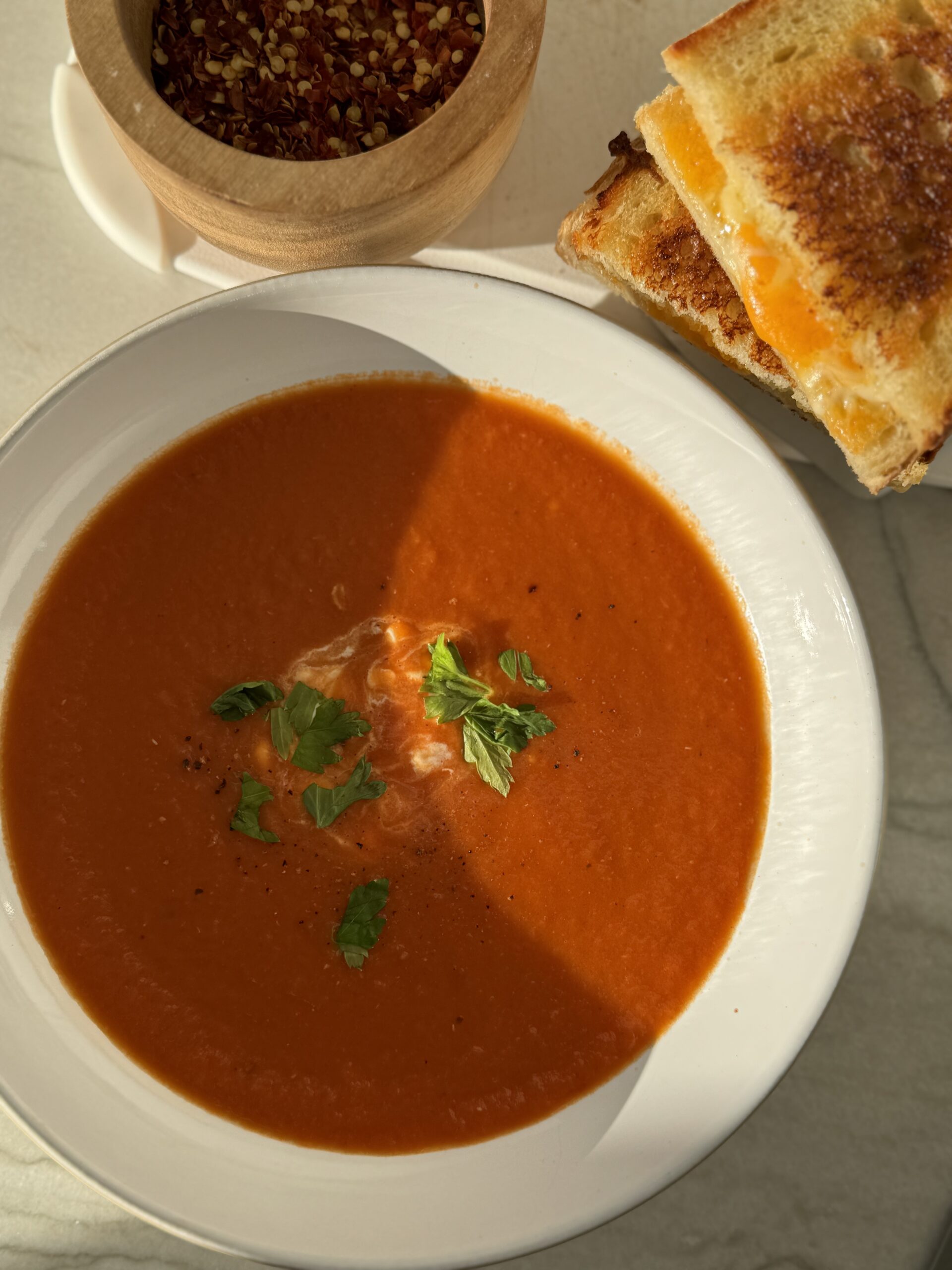 Small Batch Pantry Tomato Soup