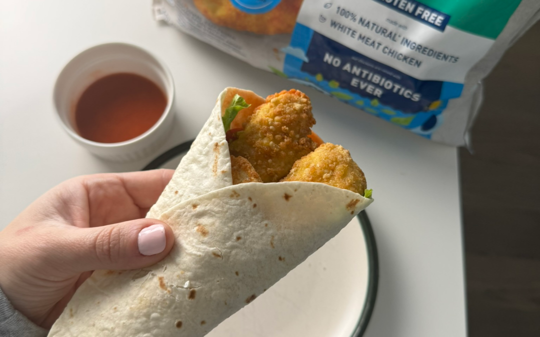 high protein snack wrap