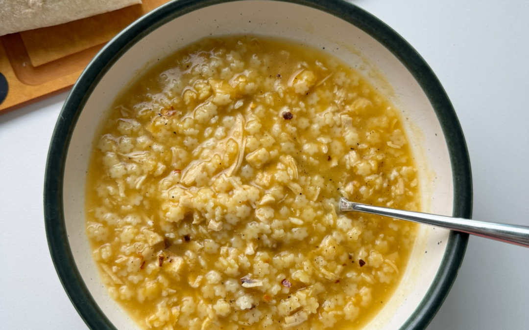 nourishing pastina soup