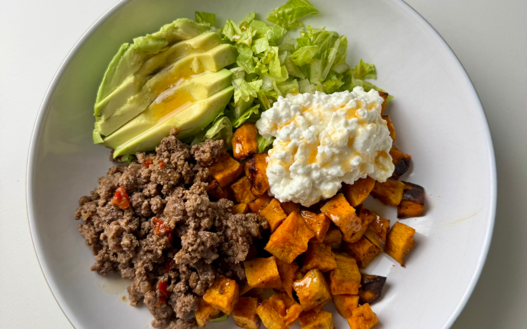 sweet potato taco bowls