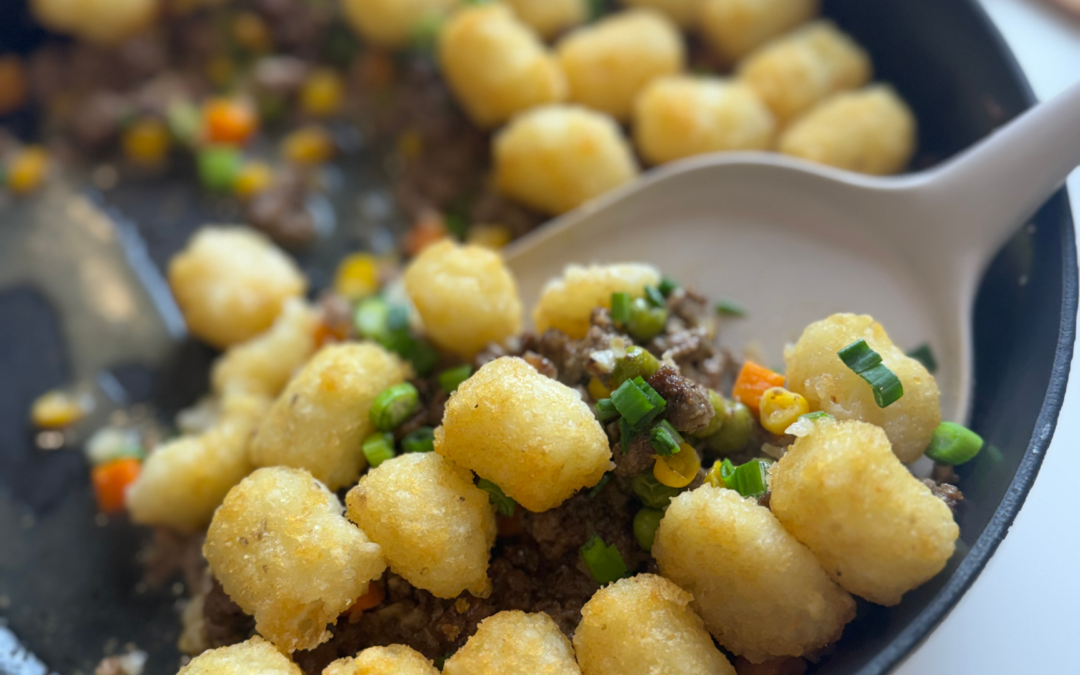 Healthier Tater Tot Hotdish