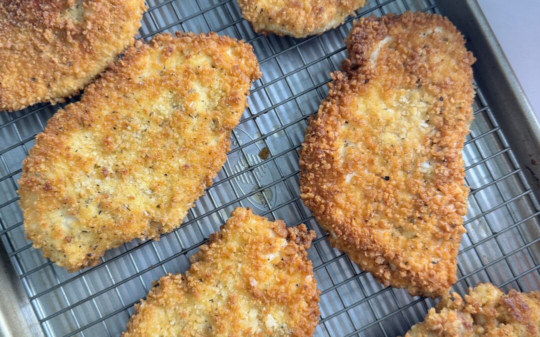 crispy chicken cutlets