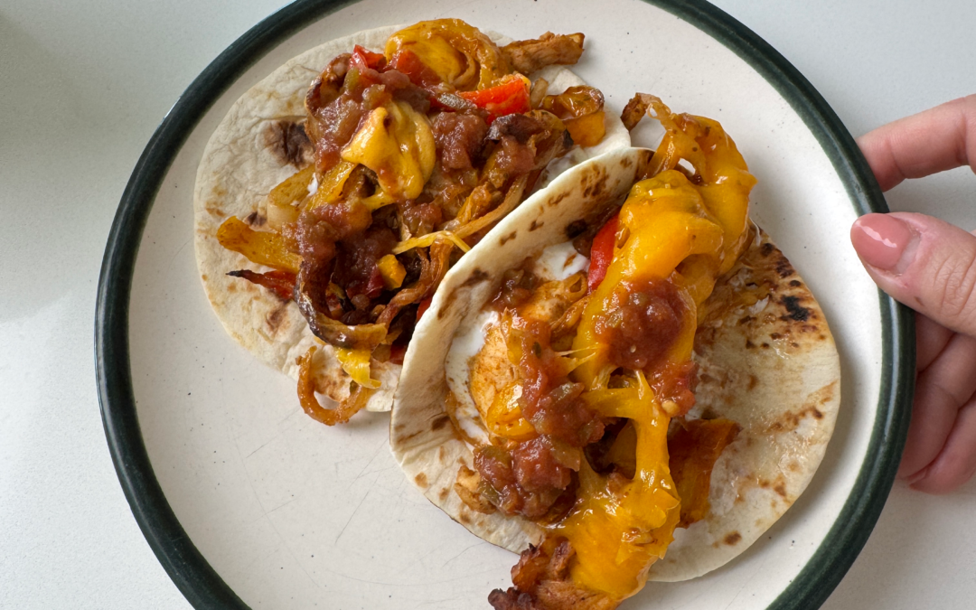 air fryer chicken fajitas
