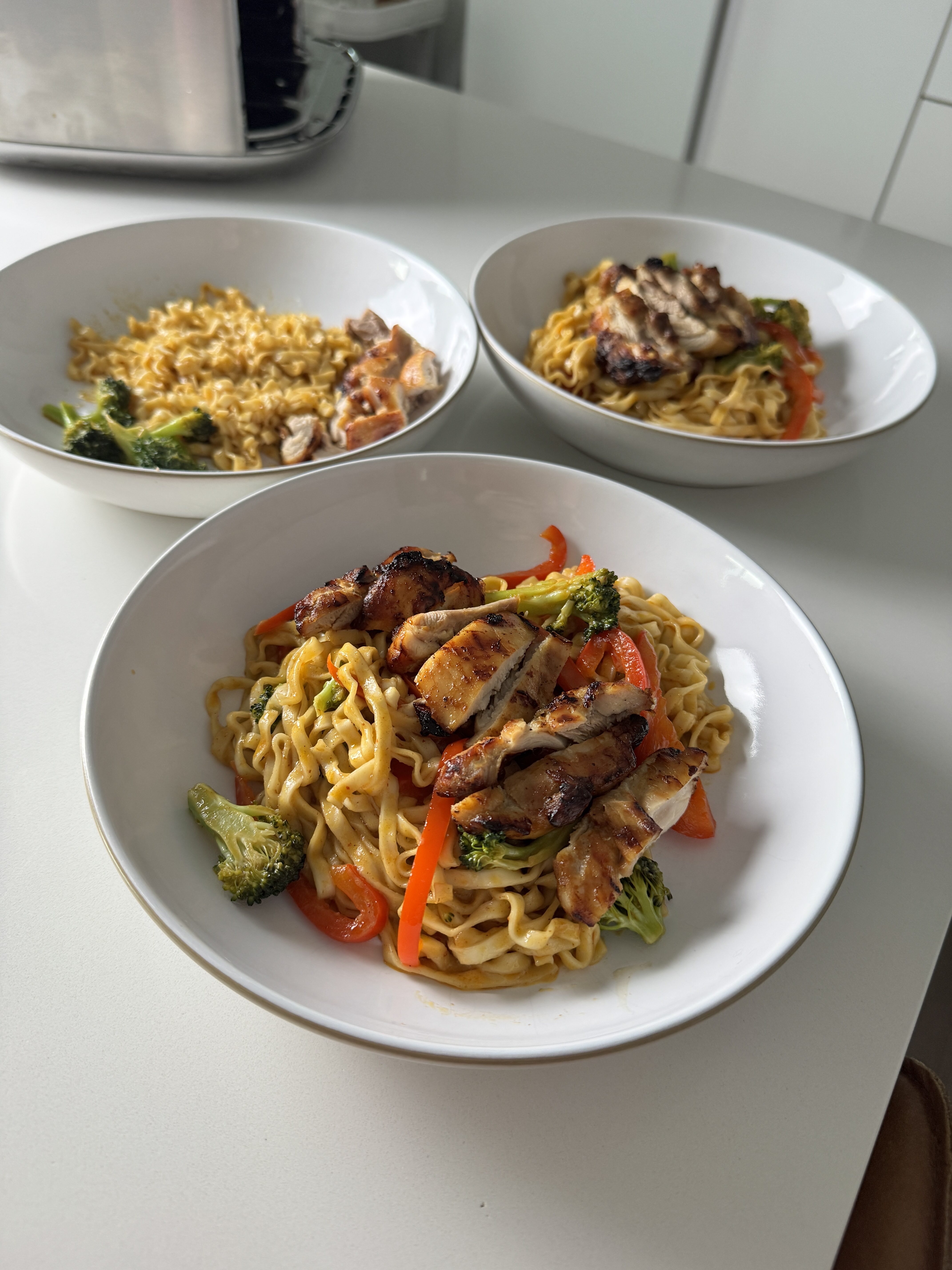 Quick Red Curry Ramen Noodles