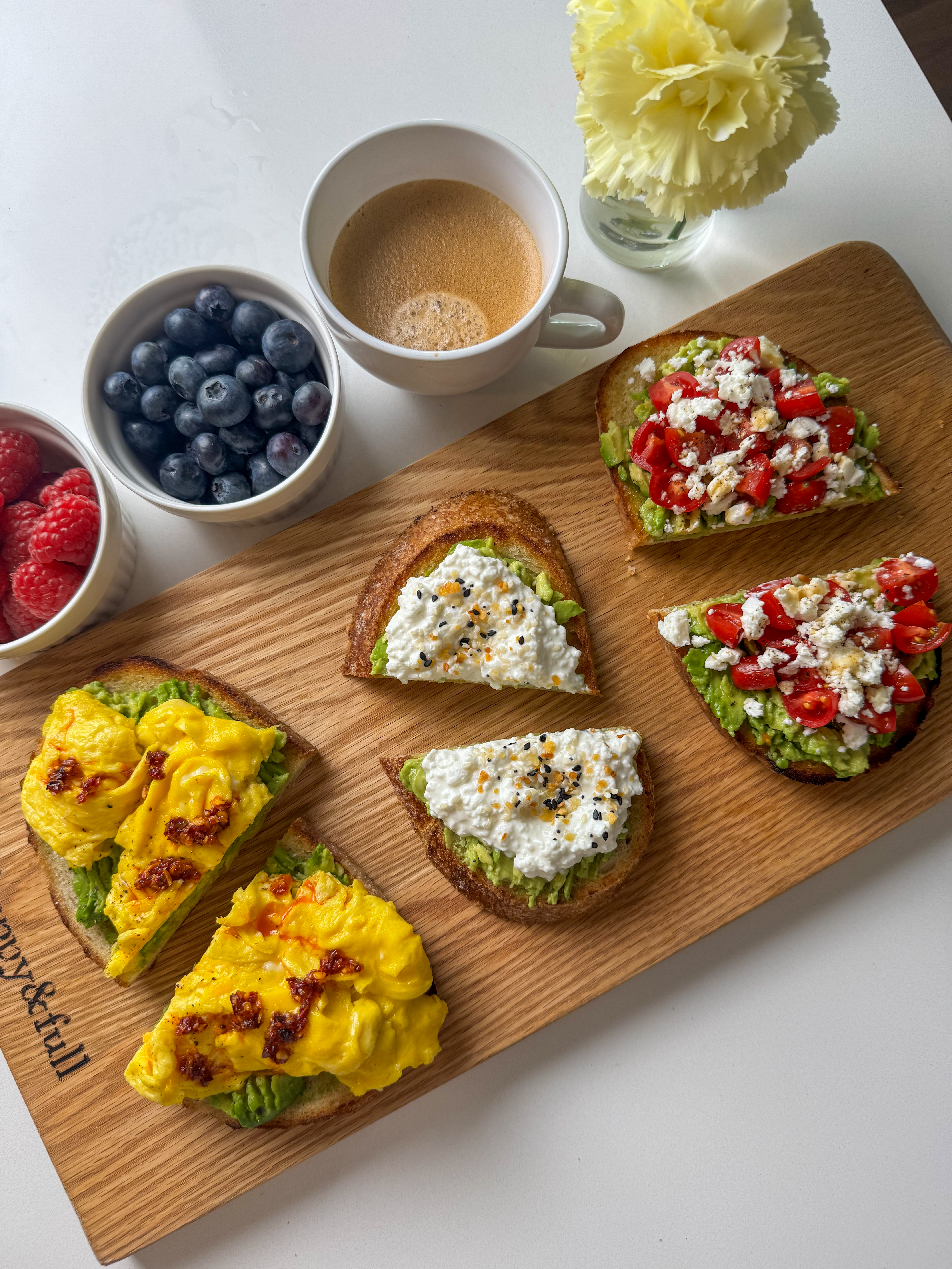 Easy Avocado Toast 3 Ways (10-Minute Breakfast Flight)