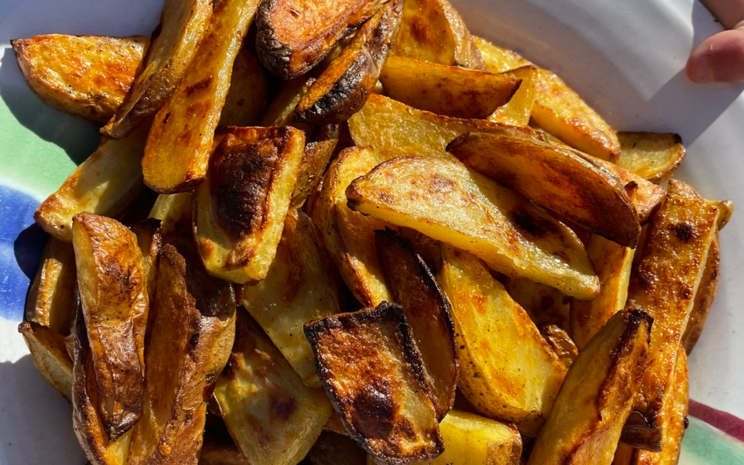 Easy Greek Potato Wedges