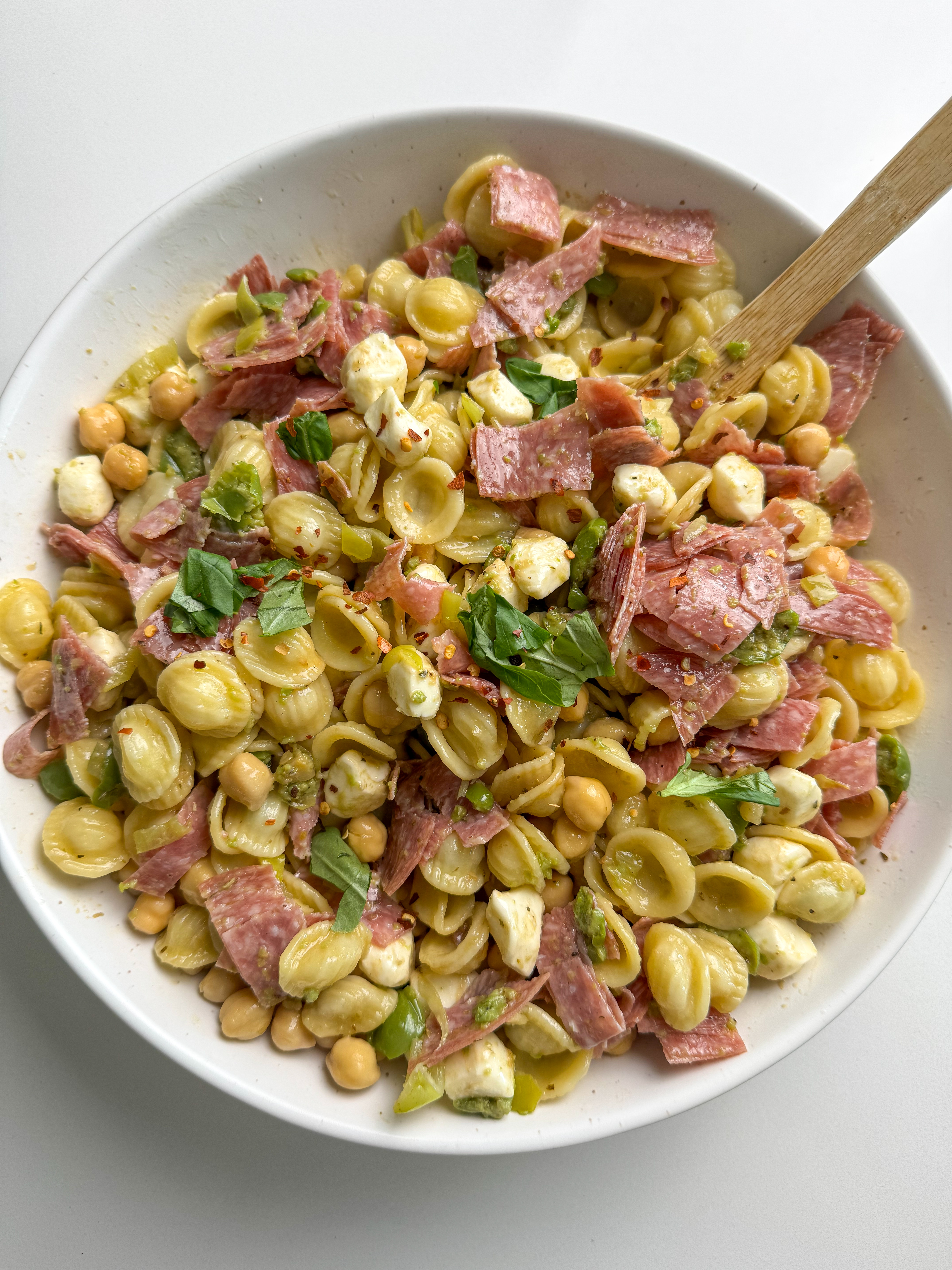 Italian Chopped Pasta Salad (The Best Make Ahead Pasta Salad)