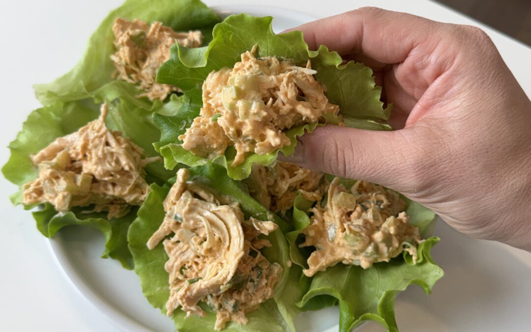 Healthy High Protein Buffalo Chicken Salad