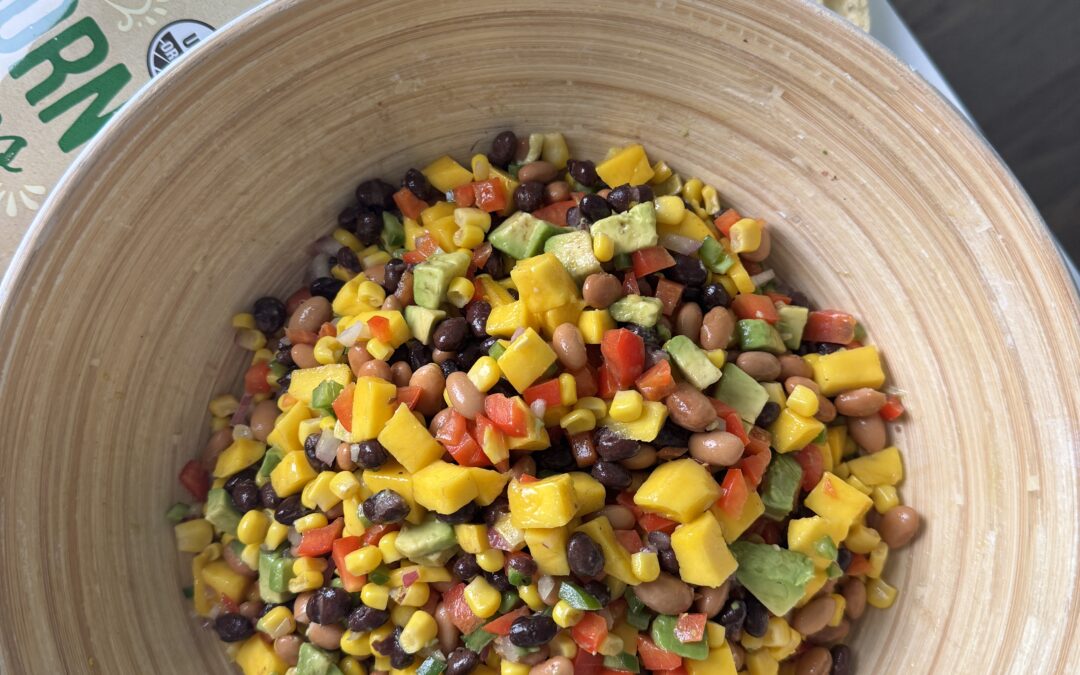 Mango Cowboy Caviar (The Best Summer Mango Bean Dip)