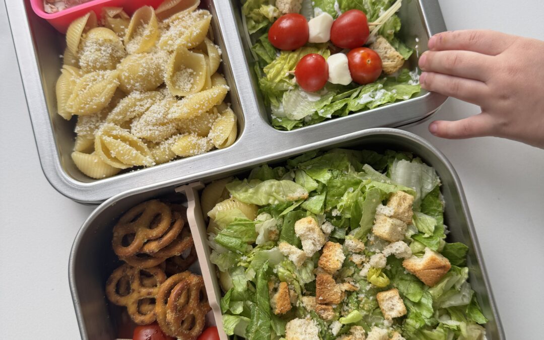 Chicken Caesar Pasta Salad (Easy Shortcut Dinner in the Park)