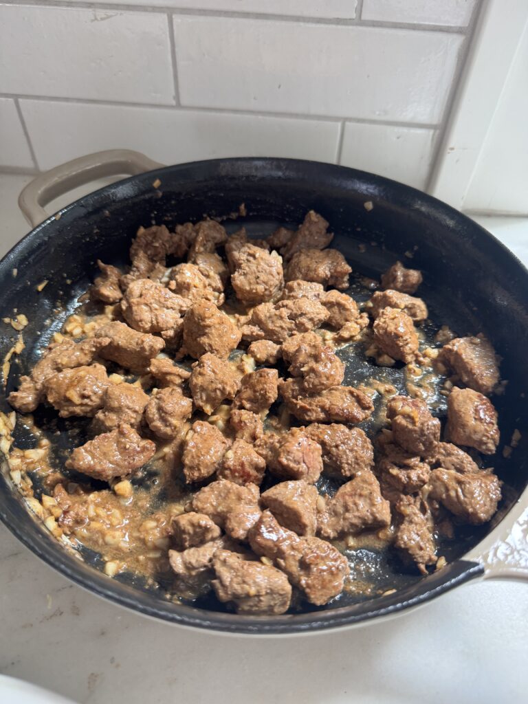 garlic butter steak tips