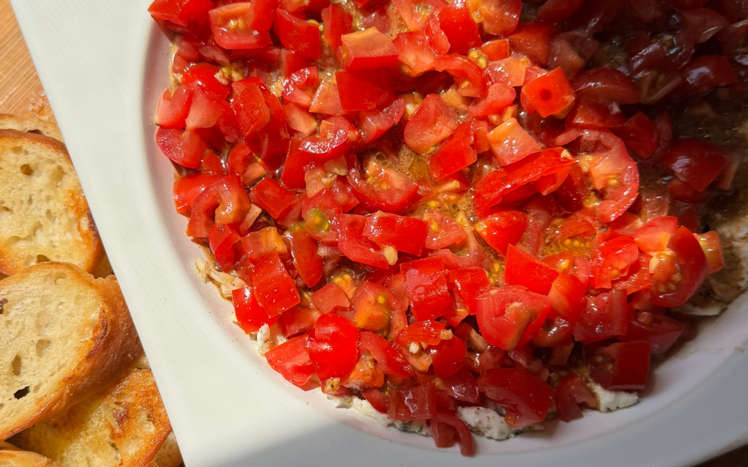 Boursin Bruschetta Dip (Easy 5-Minute Appetizer)