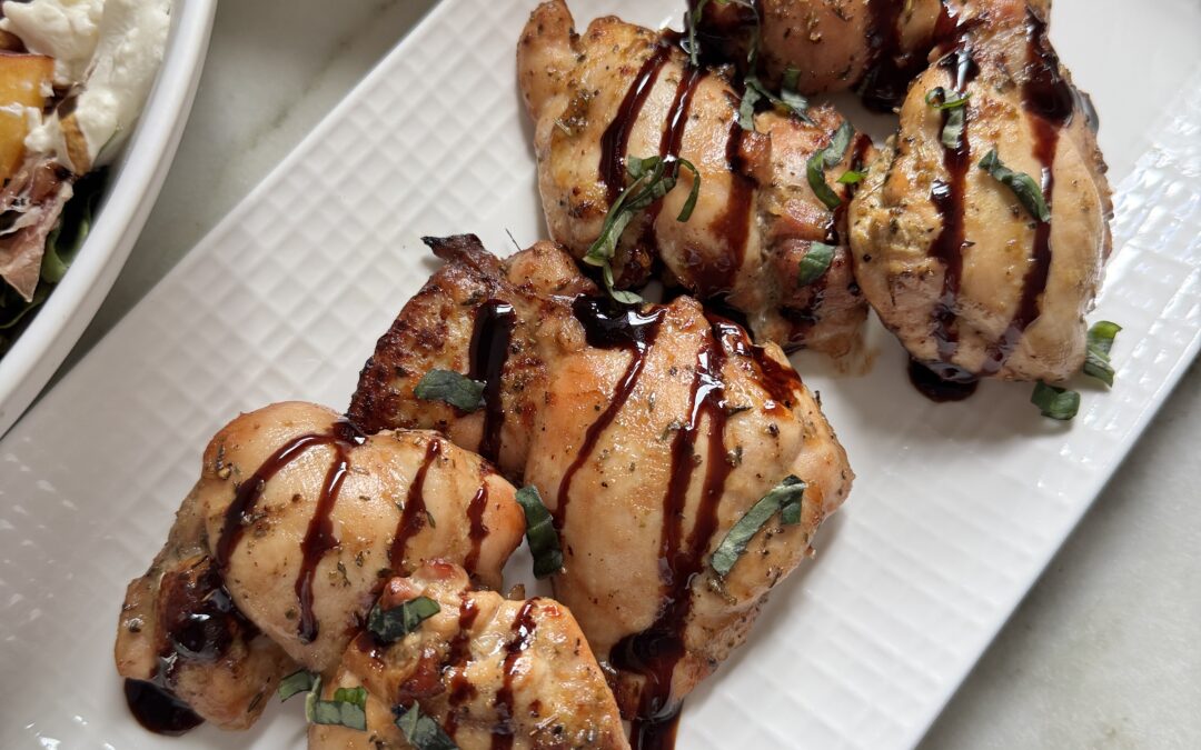 Balsamic Chicken Thighs (Oven, Air Fryer & Grill)