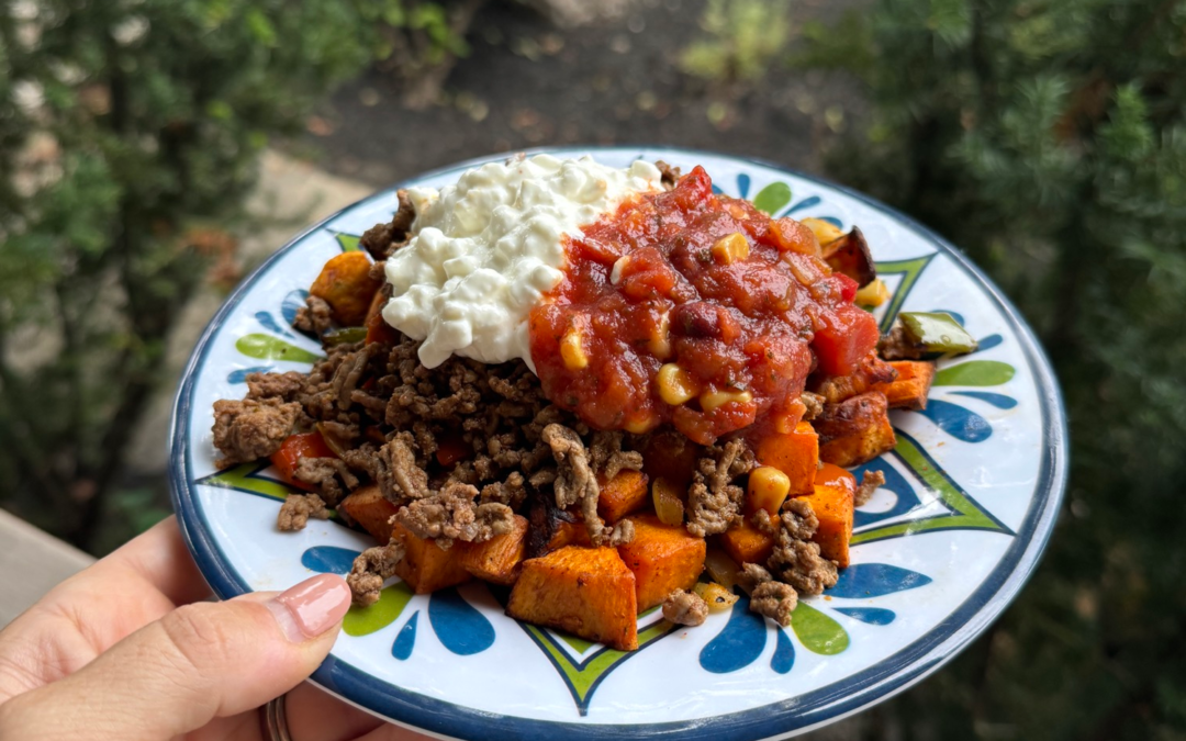 High Protein Sweet Potato Taco Bowls