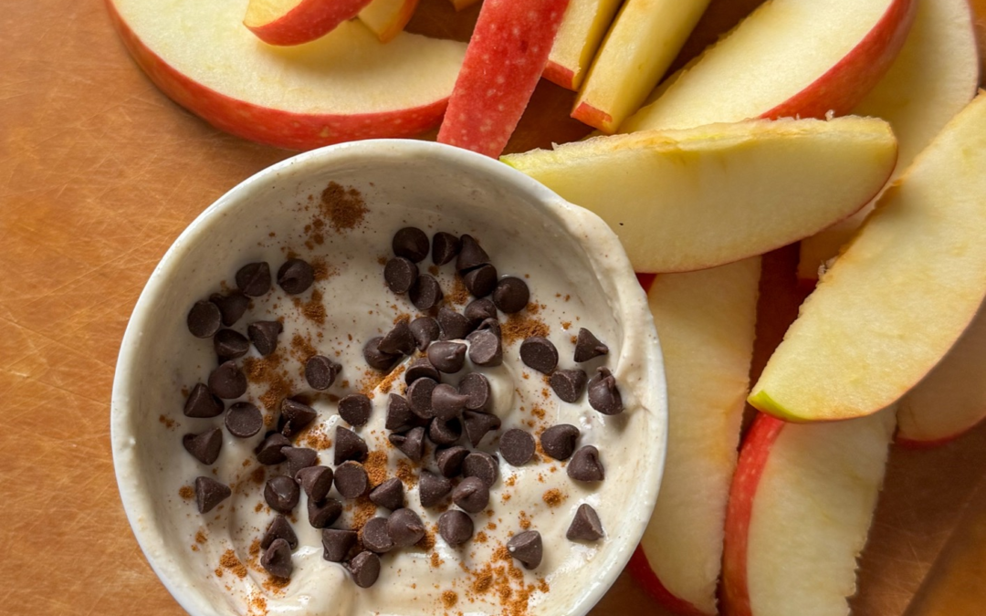 Easy Protein Apple Dip