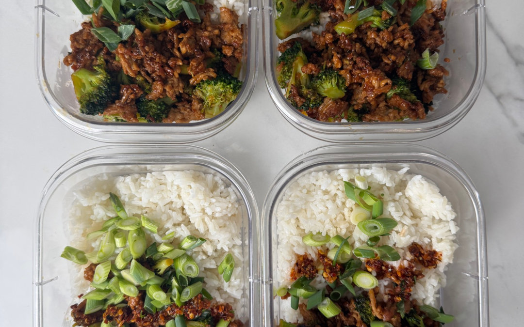 Korean Ground Pork Rice Bowls (Meal Prep)