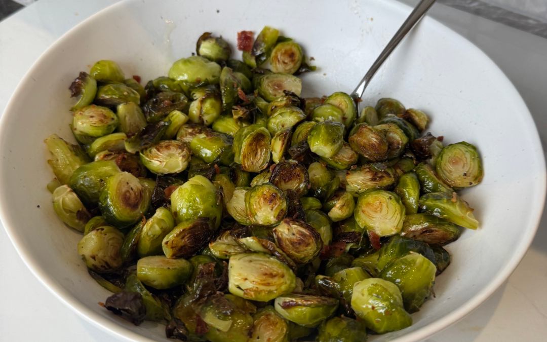 Maple Bacon Brussels Sprouts