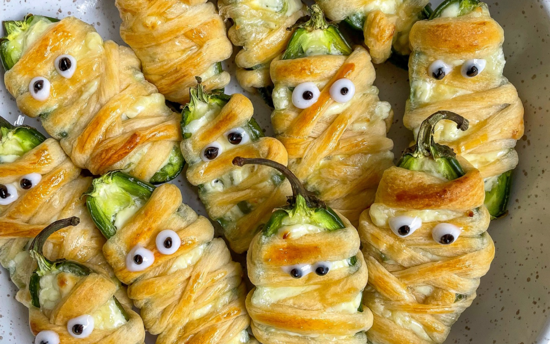 Mummy Jalapeno Poppers